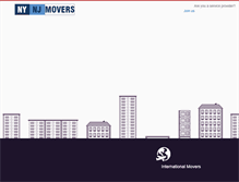 Tablet Screenshot of nynjmovers.com